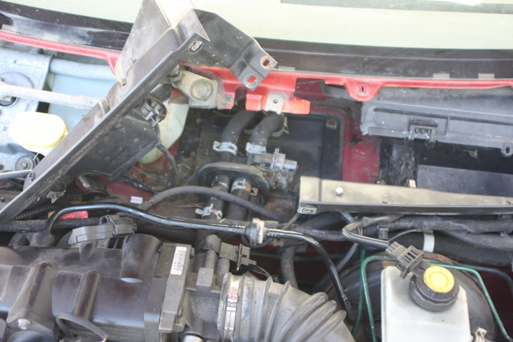 Ford heater valve location #9